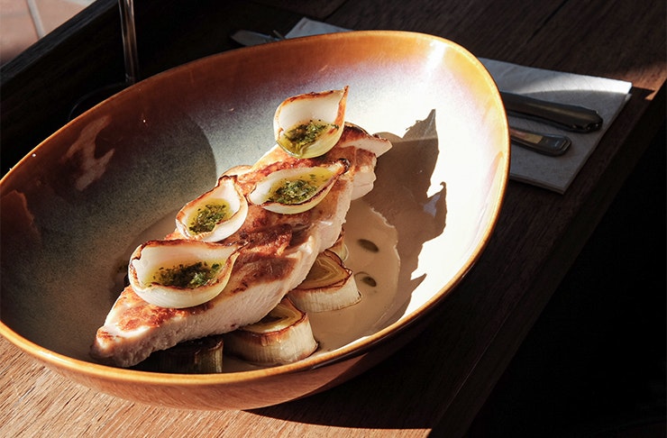 a fish dish